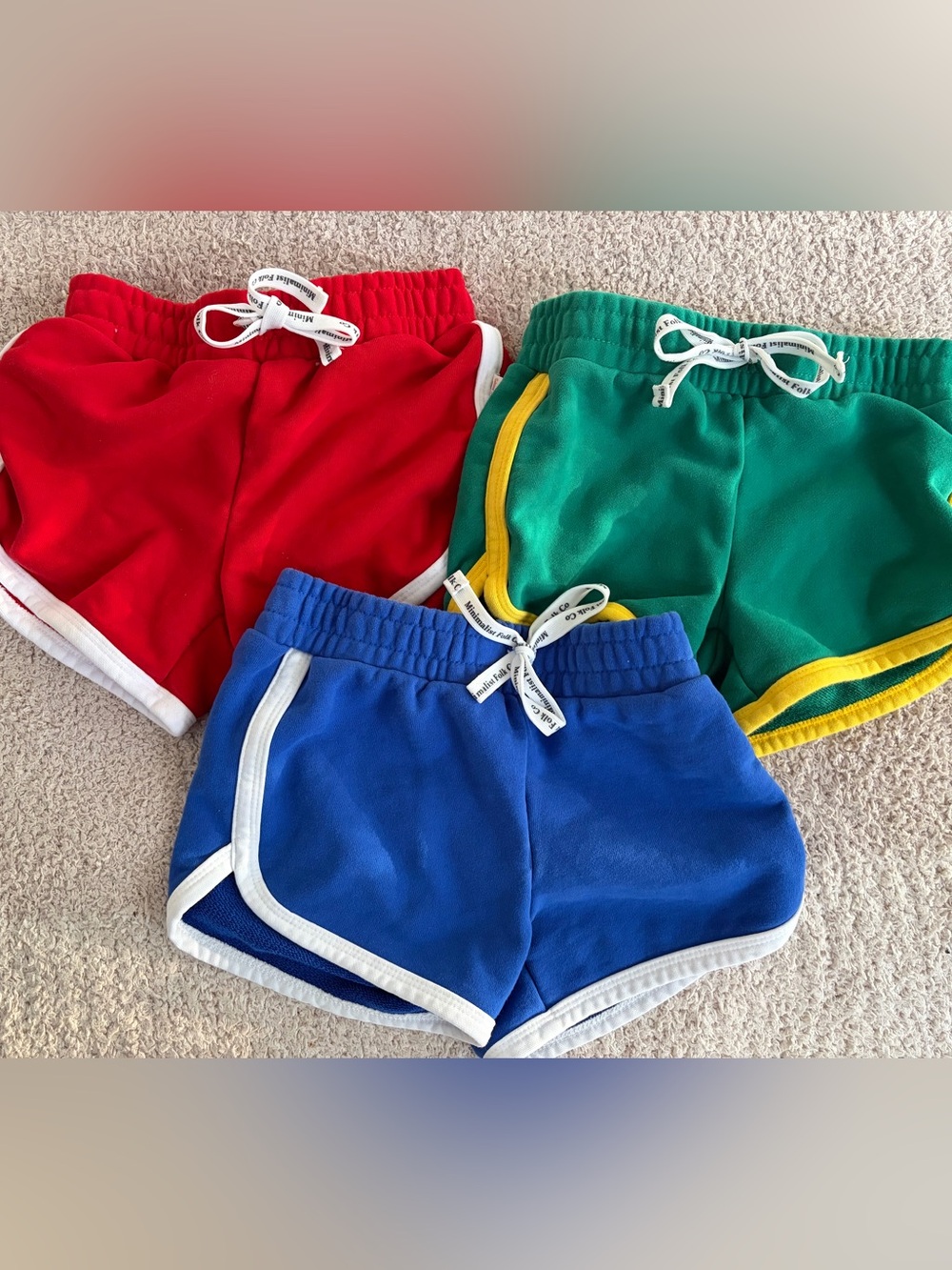 Minimalist folk co Kids Shorts bundle 8Y